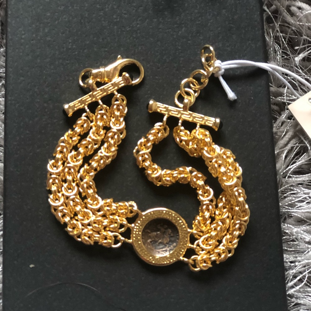 Made in Italy coin bracelet - Picture 3 of 6